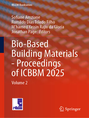 cover image of Bio-Based Building Materials--Proceedings of ICBBM 2025